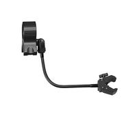 Oxxggkao Abrazadera de brazo de micrófono de fácil transporte con manguera de 30 cm de longitud para sostener dispositivos, diámetro de 32 mm a 68 mm de forma segura, fácil de montar