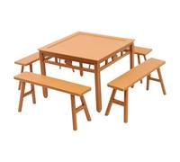 Oxxggkao Accesorios de mesa de comedor imaginativos, herramientas de aprendizaje creativas y diseño plegable, mesa y sillas educativas, accesorios de cocina