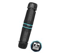 Oxxggkao Acoplador RJ45 CAT6 Conector a Resistente Agua IP68 para transmisión Segura de Datos en entornos hostiles Conector Ethernet de Resistencia de 10 Gbps