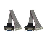Oxxggkao Adaptador compacto de 12 pines VGA a PH2.0 para una fácil instalación en espacios reducidos con cable largo