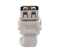 Oxxggkao Adaptador de coche USB fiable 84109390501 para G11 G12 F30 F32 F34 con carga rápida de 2.4 A, soporta conexión de múltiples dispositivos, adaptador de tarifa rápida