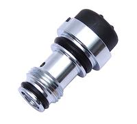 Oxxggkao Adaptador de inflador de inmersión para pezón, adaptador de corriente BCD, cromado, latón cromado