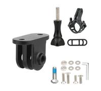Oxxggkao Adaptador de luz frontal para bicicleta, soporte de cámara regulable, soporte multifuncional para bicicleta, velocímetros y cámara, fácil de instalar accesorios de bicicleta