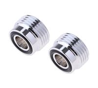 Oxxggkao Adaptador de válvulas de inserción de tanques cilíndricos DIN a yugos, convertidor de válvulas de buceo, yugos de buceo, válvulas de inserción, convertidor duradero de buceo, juntas tóricas y