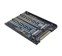 Oxxggkao Adaptadores NVME a U.2 2 en 1 Nvme y SATAs-Bus a PCIE U.2 SFF-8639 Adaptadores Pcie Convertidores NVMe