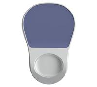 Oxxggkao Alfombrilla ergonómica para mouse que ahorra espacio con diseño de masaje para escritorio de oficina, reposamuñecas de color