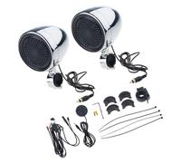 Oxxggkao Altavoces de radio impermeables para motocicleta de 4 pulgadas con potencia de 600 W y sensibilidad de 90 dB, adecuados para vehículos todoterreno, ATV, altavoces impermeables para