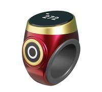 Oxxggkao Anillos de contador inteligentes impermeables digitales que mantienen la cuenta y permanecen conectados, contador ligero