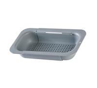 Oxxggkao Ayudante flexible para fregadero que sirve como estante de secado y lavadora de frutas y verduras para múltiples propósitos, planificador fácil de limpiar