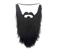 Oxxggkao Barba falsa, disfraz de anciano, bigote, Halloween, divertido, barba facial, accesorios para el cabello para fiesta de cosplay, divertido bigote de Halloween