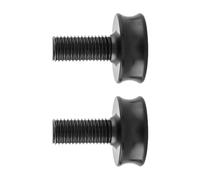 Oxxggkao Bielas de aluminio compactas con tornillo impermeable y cuadrados, para bicicletas plegadas, bielas compactas, perno