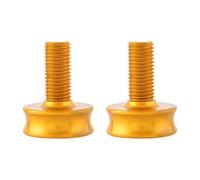 Oxxggkao Bielas de aluminio compactas con tornillo impermeable y cuadrados, para bicicletas plegadas, bielas compactas, perno