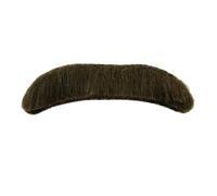 Oxxggkao Bigotes falsos de Halloween, calcomanías adhesivas de bigote de barba falsa, accesorios para disfrazarse, disfraz de barba peluda, marrón, Talla única