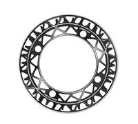 Oxxggkao Bike 104BCD - Plato protector de placa de dientes integrado 34T 36T 38T piñón aleaciones de aluminio, bielas de durabilidad mejorada, piñón integrado con placa de protección