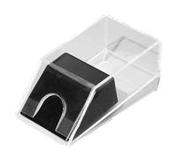 Oxxggkao Blackjacks - Bandeja para zapatos y desechos, acrílico transparente, dispensador de cartas, accesorios para jugar