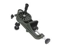 Oxxggkao Bobinadora de hilo de pesca de nailon ajustable con abrazadera de mesa para bobinar líneas con precisión, bobinado de alambre alternativo