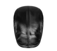 Oxxggkao Boinas oscuras, sombrero de cabbie de poliuretano, sombrero de pintor, boinas para panadero, paseo, accesorios de moda oscura, accesorios de disfraz de la era industrial de poliuretano