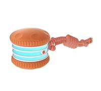 Oxxggkao Bola de cuerda de interacción para perros, juguete masticable con sonidos de pájaros, actividad para razas de mascotas, juego de búsqueda de mascotas a prueba de masticación