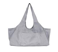 Oxxggkao Bolsa de almacenamiento portátil para esterilla de yoga, multifuncional, plegable, con bolsillo con cremallera, bolsa de gimnasio gruesa para deportes, suministros de fitness, bolsa de hombro
