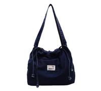 Oxxggkao Bolso de hombro ligero de gran capacidad para mujer, espacioso bolso de mano práctico para el día a día, tela de mezclilla esencial, b, One Size