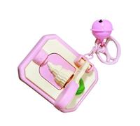 Oxxggkao Bonito llavero de maíz de dibujos animados con preferencias multicolor para encantamientos de bolsas y pensamientos de regalo, llavero participativo de juguete