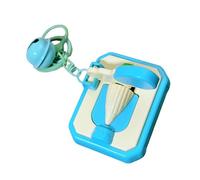 Oxxggkao Bonito llavero de maíz de dibujos animados con preferencias multicolor para encantamientos de bolsas y pensamientos de regalo, llavero participativo de juguete