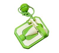 Oxxggkao Bonito llavero de maíz de dibujos animados con preferencias multicolor para encantamientos de bolsas y pensamientos de regalo, llavero participativo de juguete