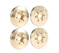 Oxxggkao BrassHub AxialScx10 Upgrades TRX4Upgrade Parts 2.2in/5.59cm 1.9in/4.83cm Disco de freno para SCX10 Capra TRX4TRX6 BrassHub