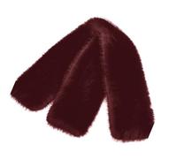 Oxxggkao Bufanda de invierno de alta calidad, cálida, peluda, multiusos, para el cuello, para clima frío, bufanda esencial para invierno, cálido y peludo, a, Talla única