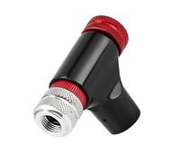 Oxxggkao Cabezal de inflador de CO2 para bicicletas, válvulas de inflado, boquilla para bicicleta, accesorios rápidos, inflador de neumáticos de ciclismo