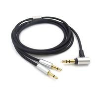 Oxxggkao Cable de 3 enchufes de 3,5 mm a 2,5 mm de extensión de repuesto con función de afinación para auriculares HD202 HD477 HD497