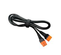 Oxxggkao Cable de carga XT60I macho hembra de 50 cm a 10 m de longitud, 12 AWG, línea de transferencia de energía flexible para batería UAV y generador solar, cable de enlace de panel fotovoltaico