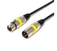 Oxxggkao Cable de Sonido XLR Macho a, Cable equilibrado de 3 Pines para Interfaz de del Mezclador de micrófono y Mezclador de Cable de micrófono de configuración de de Escenario