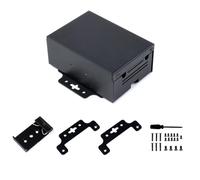 Oxxggkao Caja de metal para montaje en placa de desarrollo 4B que proporciona una refrigeración superior, fácil instalación para varias aplicaciones. Carcasa de metal de grado industrial