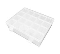 Oxxggkao Caja organizadora de cuentas de diamantes de imitación con 15 compartimentos desmontables para herramientas de manualidades, gestión eficiente de joyas