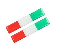 Oxxggkao Calcomanía de bandera alemana, paquete de 2 unidades para coche y camión, calcomanía reflectante, extraíble sin para ventana de parachoques, laptop, calcomanía de bandera de nación