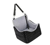 Oxxggkao Cama para mascotas para perros pequeños y gatos con acolchado de esponja suave y funda impermeable para un viaje seguro, nido de coche para mascotas