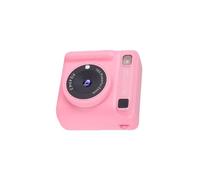 Oxxggkao Cámara de impresión inmediata para niños construida en tipografía cálida segura ABS sustancia creativa foto divertida 3+ viaje antiguo regalo fiesta no mortal ABS niños cámara