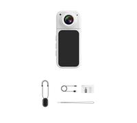 Oxxggkao Cámara de pulgar de alta transparencia, aplicación móvil, vista previa de cámaras corporales con estabilización integrada para actividades al aire libre, cámara de video de tamaño pulgar de