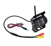 Oxxggkao Cámara de visión trasera de alta resolución con conexión WiFi e impermeable IP68 para vehículos comerciales, camiones, cámara trasera WiFi de marcha atrás segura