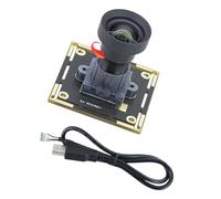 Oxxggkao Cámara web USB avanzada de 48 MP que utiliza el módulo IMX586 de funcionamiento manual y arreglos de visualización de 68° o 107°, cámara web de baja deformación