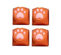 Oxxggkao Catpaws OEM - Tecla de silicona PBT personalizada hecha a mano para interruptores MXes, teclados mecánicos RGBs, ESC