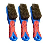 Oxxggkao Cepillo de lavado ergonómico para eliminación de fitoplancton, cuencos para mascotas y herramientas de jardinería, herramienta de limpieza ecológica para proveedores de aves