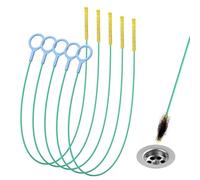 Oxxggkao Cepillo multiusos para desatascar el desagüe, para uso comercial y doméstico, limpiador de agujeros de drenaje de techo corredizo