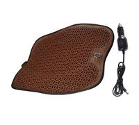 Oxxggkao Cojín de cuero para vehículo con enfriamiento rápido y diseño ergonómico, almohadilla de gel de refrigeración para asiento de motocicleta, fácil de ventilar