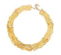 Oxxggkao Collar colgante de perlas barrocas en acero inoxidable resistente con revestimiento resistente al deslustre para un uso duradero, collar de cadena de forma única, One Size, como se describe