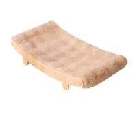 Oxxggkao Cómoda cama de forro polar para gatos para decoración del hogar, tumbonas multifuncionales para mascotas, funda extraíble para un mantenimiento sencillo y estable