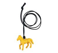 Oxxggkao Cómodo cordón ajustable con diseño de caballo acrílico para alergias, collar ajustable, One Size, como se describe, como se describe