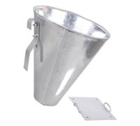 Oxxggkao Cono de sacrificio profesional de acero galvanizado rápido y seguro, herramienta de procesamiento de pollo, matanza de aves de corral