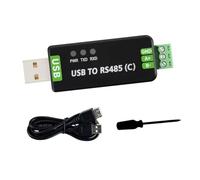 Oxxggkao Convertidor confiable de USB2.0 a RS485 con Aislamiento eléctrico Transferencia de Datos a largas distancias para automatización Industrial Adaptador de Puerto Serie USB